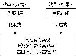 管理的效率和效果